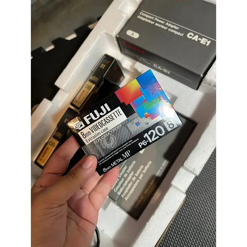 Vintage Canon AK-E1A‎ Accessory Kit CA-E1, BC-E1, RU-E1 and more